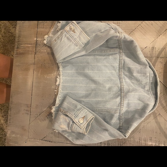 Zara Denim cropped Jacket - Picture 3 of 5